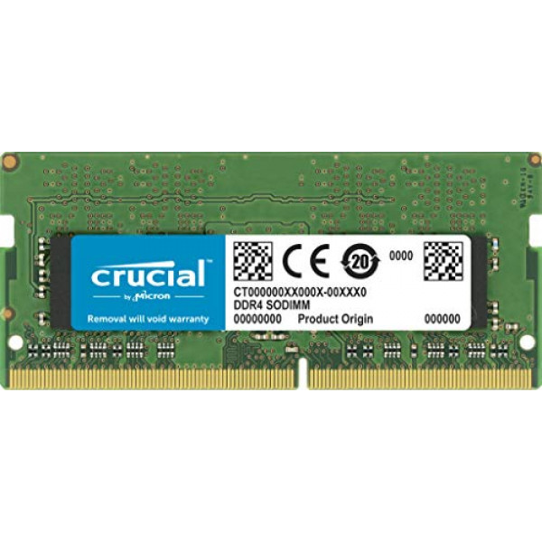 Kit Crucial RAM 64GB (2x32GB) DDR4 3200MHz CL22 (o 2933MHz o 2666MHz) Memoria para computadora portátil CT2K32G4SFD832A
