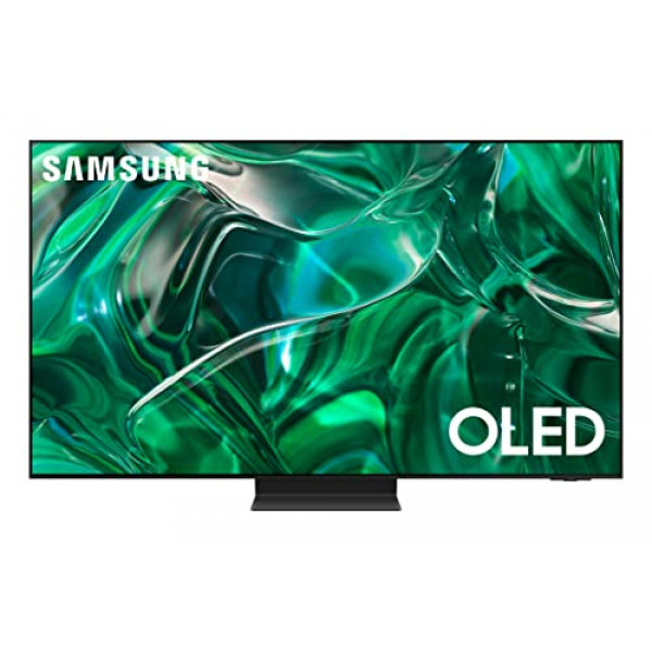 SAMSUNG Class OLED 4K S95C Series Quantum HDR Smart TV de 55 pulgadas con Dolby Atmos, Object Tracking Sound+, Q Symphony, Motion Xcelerator Turbo Pro, Gaming Hub, Alexa incorporado (QN55S95C)