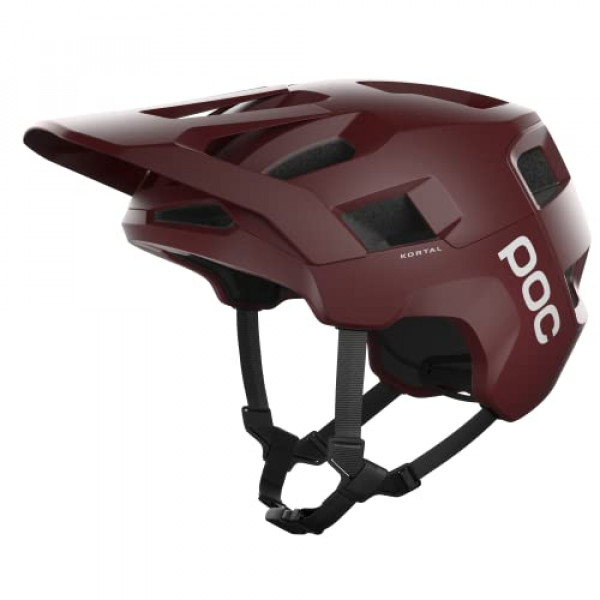 Casco Ciclista POC Kortal MTB Granate Rojo Mate XLX