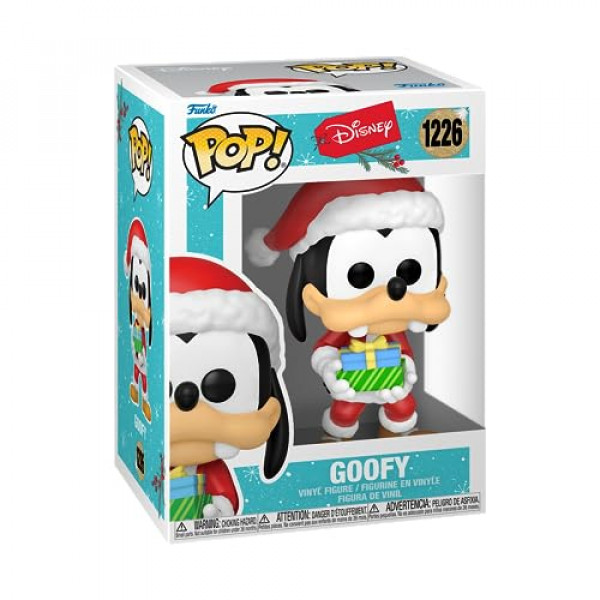 ¡Funko Pop! Vacaciones de Disney: Papá Noel Goofy