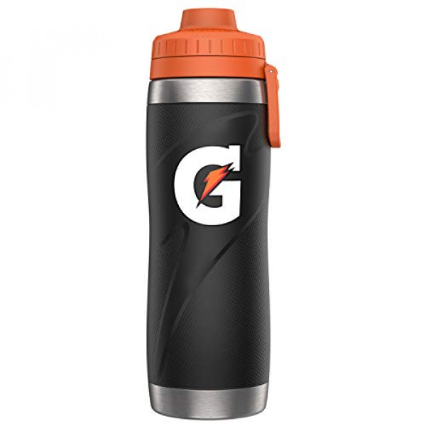 Botella deportiva Gatorade de acero inoxidable, 26 oz, aislamiento de doble pared