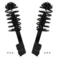 Detroit Axle - 2 puntales delanteros para Jeep Patriot 2011-2017, brújula 2012-2017, puntales completos con resorte helicoidal 2013 2014 2015 2016 puntales listos de repuesto