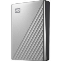 WD - Disco duro portátil externo My Passport Ultra 4TB USB 3.0 - Plata