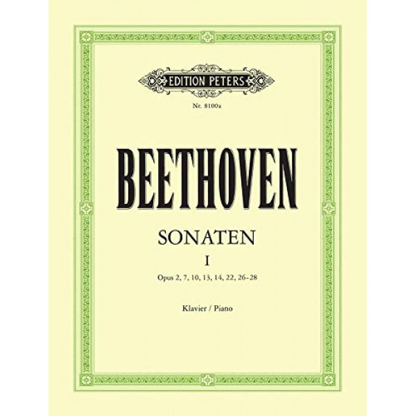Beethoven: Sonatas para piano - Volumen 1 (Edición Peters, 1)