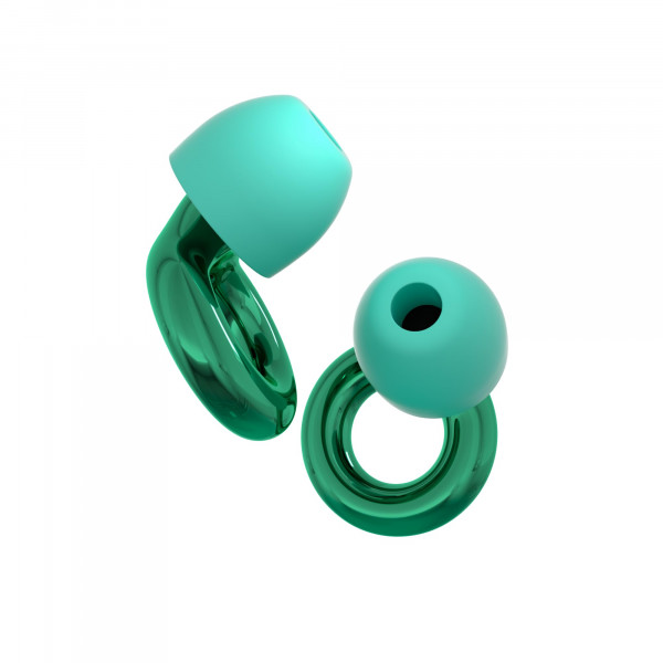 Tapones para los oídos Loop Experience Equinox: tapones para los oídos reutilizables de alta fidelidad | Protección auditiva colorida | para música y eventos, enfoque y sensibilidad al ruido | Ajuste personalizable | Reducción de ruido de 18 dB (SNR)