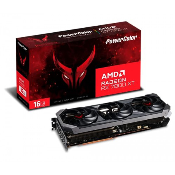 Tarjeta gráfica PowerColor Red Devil AMD Radeon RX 7800 XT 16GB GDDR6