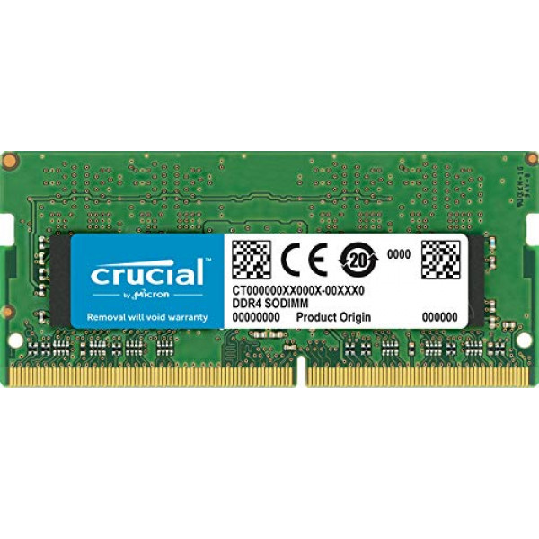 Crucial CT16G4S266M - Memoria DDR4 única de 16 GB, 2666 MT/s (PC4-21300) CL19 DR x8 SODIMM de 260 pines para Mac