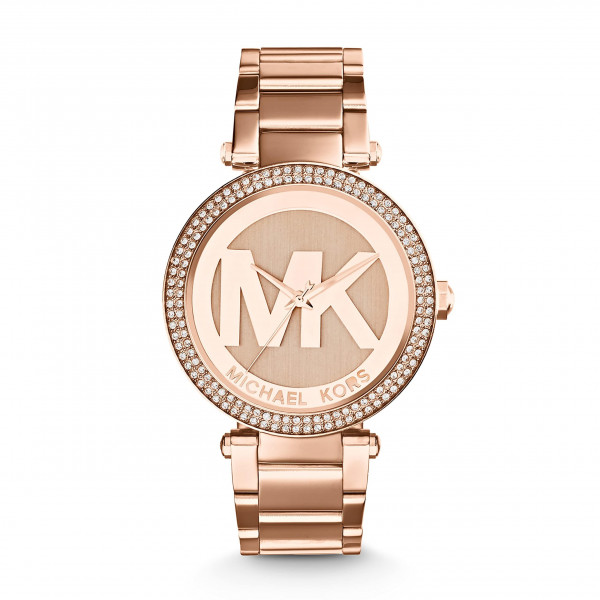 Michael Kors Reloj Parker en tono oro rosa para mujer MK5865