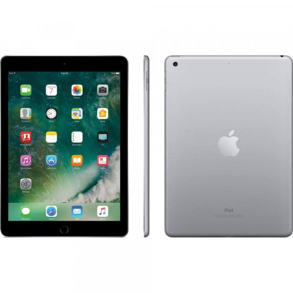 Apple iPad 9.7 con WiFi, 128 GB, gris espacial (modelo 2017) - (renovado)