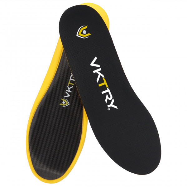 Plantillas VKTRY Performance - VK doradas - Plantillas deportivas de fibra de carbono que absorben los golpes para correr profesional, baloncesto, atletismo - Salto más alto, explosividad mejorada, protección y recuperación de lesiones