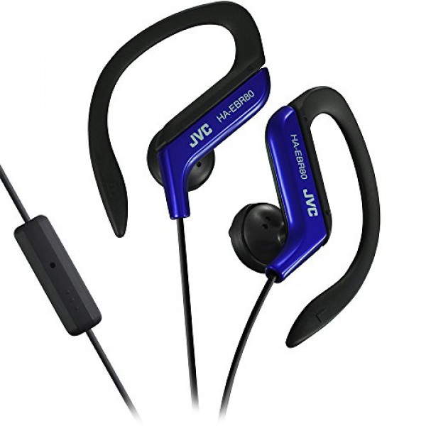 JVC HAEBR80A Auriculares deportivos con clip (Azul)