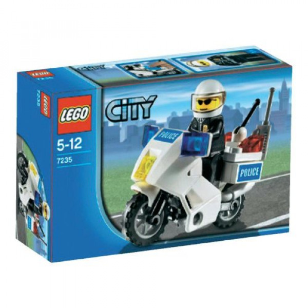 5Star-TD Lego City Moto de policía 7235