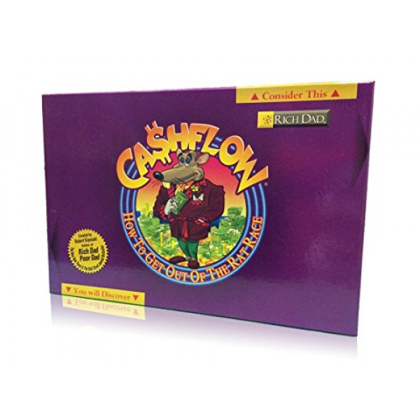Juego de mesa de gestión financiera Rich Dad CashFlow 101 (miniregalo gratuito)