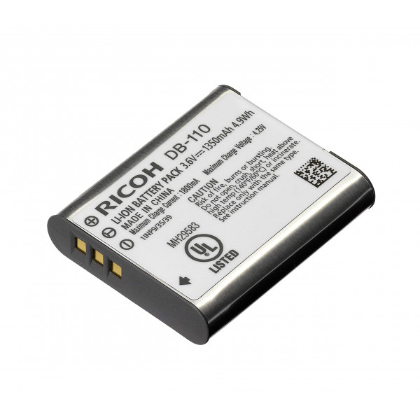 Batería recargable de iones de litio Ricoh DB-110 Serie GR WG6 G900 Theta X