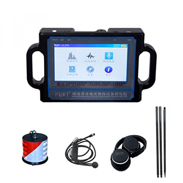 Encuentre fugas de agua ocultas con un detector de fugas subterráneo profesional: detecta hasta 2 metros de profundidad