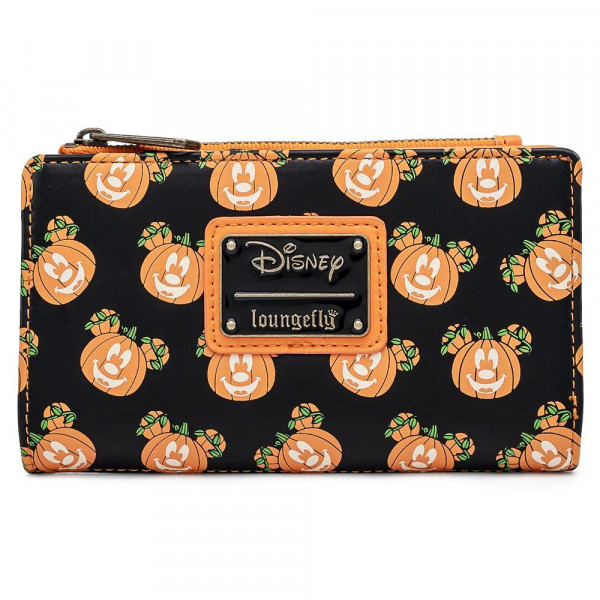 Cartera con solapa Loungefly Disney Mickey-O-Lantern