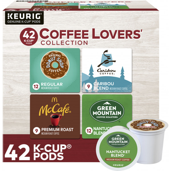 Keurig - Colección Coffee Lovers K-Cup Pods (paquete de 42)