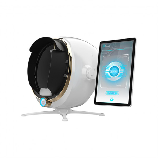 FXNFXLA Máquina analizadora de piel 3D profesional, analizador de humedad facial Equipo de belleza Detector de piel con pantalla LCD, para cuidado de la piel uso doméstico
