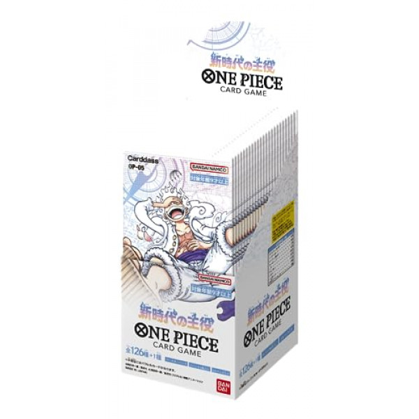 BANDAI NAMCO Entertainment Bandai OP-05 Juego de cartas One Piece, El líder de la nueva era, Caja 24 paquetes