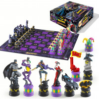 The Noble Collection El juego de ajedrez de Batman (El Caballero Oscuro vs El Joker)