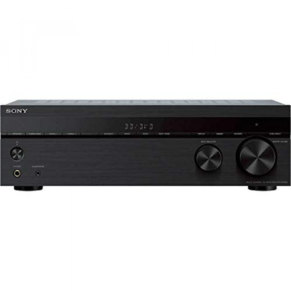 Sony STRDH590 Receptor de cine en casa con sonido envolvente de 5.2 canales: Receptor AV 4K HDR con Bluetooth, negro