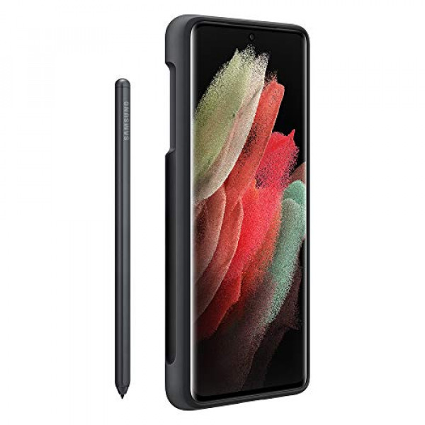Funda de Silicona SAMSUNG Galaxy S21 Ultra 5G con S Pen Negra