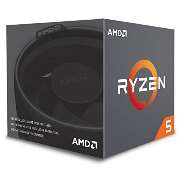 Procesador AMD Ryzen 5 2600 con enfriador Wraith Stealth - YD2600BBAFBOX