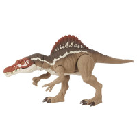 Mattel Jurassic World Extreme Chompin' Spinosaurus Dinosaurio Figura de acción de juguete con mordida enorme, diseño auténtico y articulaciones móviles