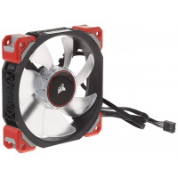 Corsair ML120 Pro LED, rojo, ventilador de refrigeración de levitación magnética premium de 120 mm, CO-9050042-WW
