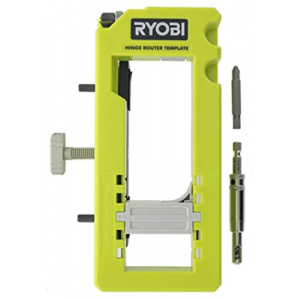 Kit de instalación de bisagras de puerta/plantilla de mortajadora Ryobi A99HT3