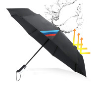 OYADM Paraguas UV a Prueba de Viento, Paraguas de Apertura/Cierre automático de 10 Varillas, Reforzado a Prueba de Agua de Secado rápido, con un Embalaje Exquisito