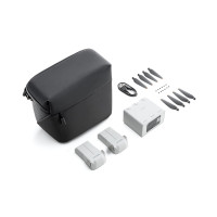 DJI Mini 3 Pro Fly More Kit, Incluye dos baterías de vuelo inteligentes, un concentrador de carga bidireccional, cable de datos, bolso de hombro, hélices de repuesto y tornillos, unisex, negro