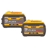 Baterías DEWALT FLEXVOLT 20V/60V MAX*, 9,0 Ah, paquete de 2 (DCB609-2)