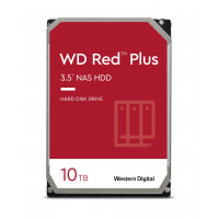 Western Digital Disco duro interno WD Red Plus NAS de 10 TB HDD - 7200 RPM, SATA 6 Gb/s, CMR, caché de 256 MB, 3,5 - WD101EFBX