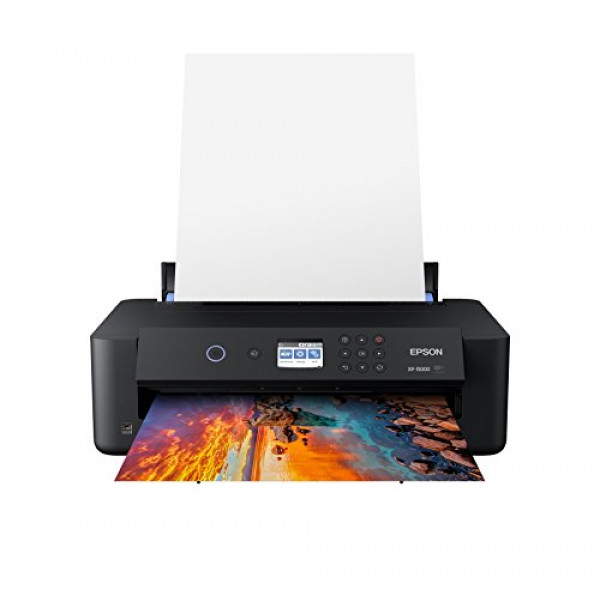 Epson Expression Photo HD XP-15000 Impresora inalámbrica a color de gran formato, lista para reabastecimiento de Amazon Dash, negra, grande