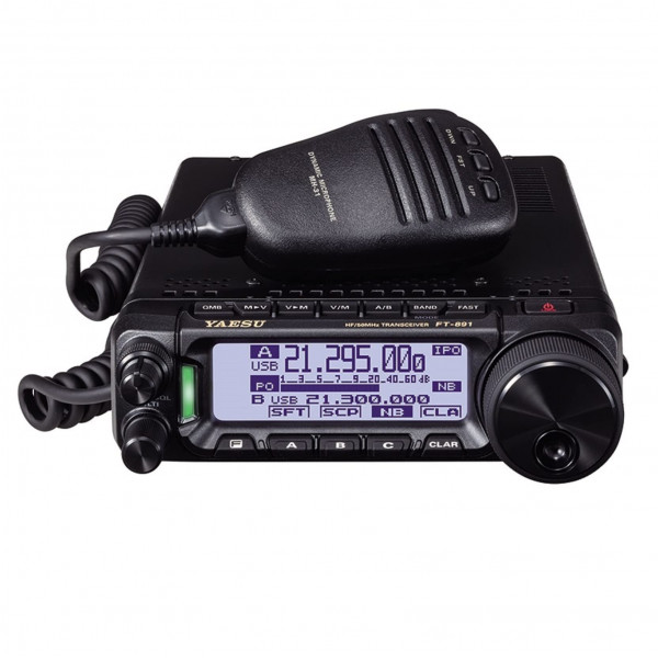 FT-891 FT891 Yaesu Original FT-891 HF/50 MHz Transceptor móvil/base ultracompacto analógico de todos los modos - 100 vatios - 3 años de garantía
