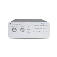 Cambridge Audio DacMagic 100 S/PDIF Convertidor digital a analógico DAC con entrada Toslink, compatible con TV, 192 kHz (plateado)