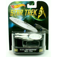 Hot Wheels Star Trek U.S.S. Empresa NCC-1701 Retro