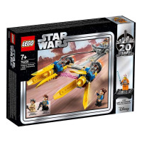 LEGO Star Wars: La Amenaza Fantasma Podracer de Anakin – Edición del 20º Aniversario 75258 Kit de construcción (279 piezas)