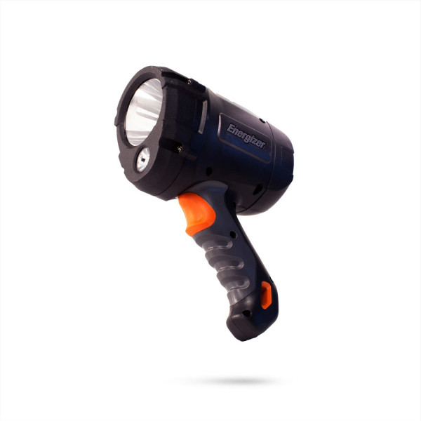 Energizer Foco LED portátil, linterna brillante para emergencias, sitios de trabajo y equipo de camping, luz de flash con pilas AA incluidas, paquete de 1