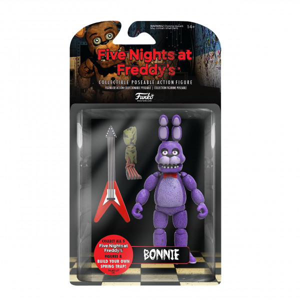 Funko Figura de acción articulada de 5: Five Nights at Freddy's (FNAF) - Bonnie The Rabbit - Coleccionable - Idea de regalo - Mercancía oficial - para niños, niñas, niños y adultos - Fanáticos de los videojuegos