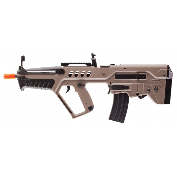 Elite Force IWI Tavor AEG 0.236 in BB Rifle Airsoft Pistola, Marrón Tierra Oscura, Tavor 21 (Serie de Competición)