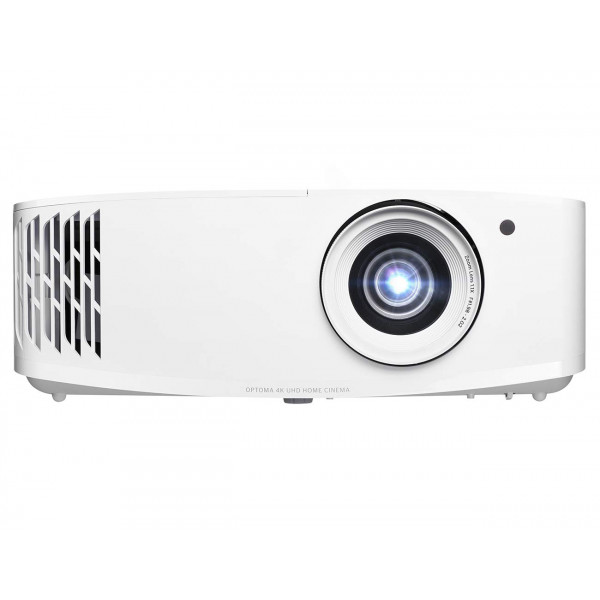 Optoma UHD38 Proyector para juegos 4K UHD brillante y verdadero | 4000 lúmenes | Tiempo de respuesta de 4,2 ms a 1080p con modo de juego mejorado | Retraso de entrada más bajo en un proyector 4K | Frecuencia de actualización de 240 Hz | HDR10 y HLG