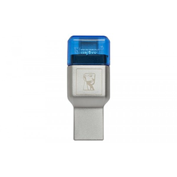 Kingston Digital FCR-ML3C MobileLite Duo 3C, USB 3.1 + Tipo C, Lector de Tarjetas Microsd, microSDHC/microSDXC