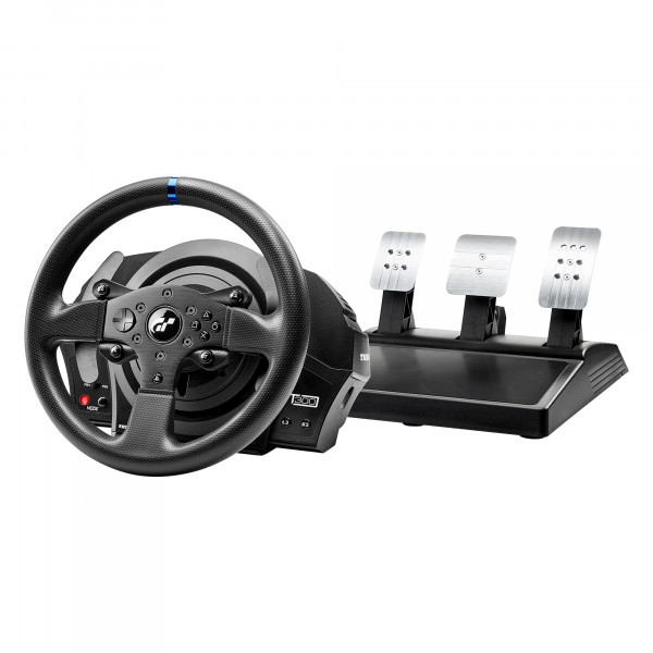 THRUSTMASTER T300 RS - Volante de carreras Edición Gran Turismo con pedales (Compatible con PS5,PS4,PC)