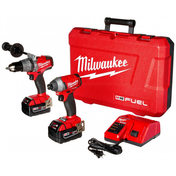 Milwaukee 2897-22 M18 Kit combinado de 2 herramientas de combustible, rojo