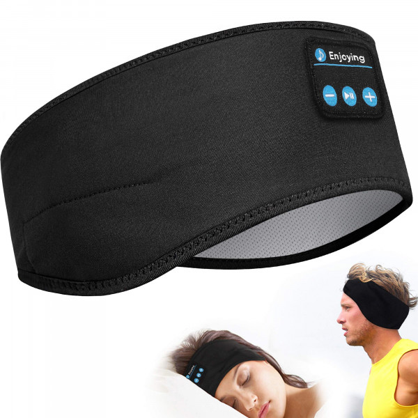 Auriculares deportivos con diadema Bluetooth de Lavince - Estéreo HD ultrafino para entrenamiento, viajes y meditación