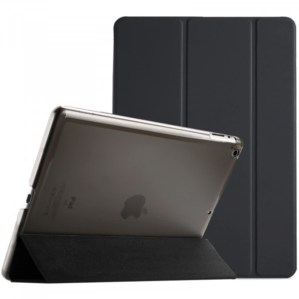 ProCase Funda para iPad 2.ª, 3.ª y 4.ª generación, Funda Inteligente Ultra Delgada y Ligera con Soporte para iPad 2/iPad 3/iPad 4 (Modelo Antiguo) –Negro