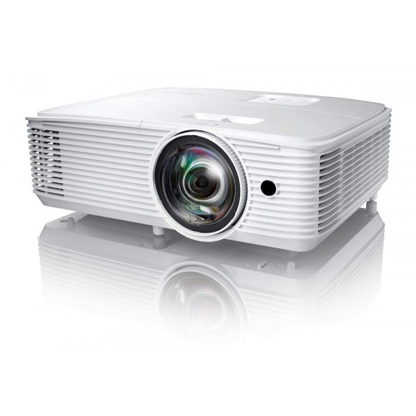 Optoma W318STe proyector de vídeo 3800 lúmenes ANSI, DLP, WXGA (1280 x 800), 22000:1, 16:10, 905,3-7695,7 mm (35,6-303 pulgadas)