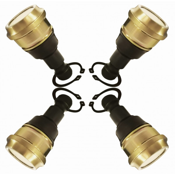 7061220 Rótula delantera superior e inferior compatible con Polaris RZR 570 800 900 todos los modelos Ranger Sportsman Scrambler reemplaza 7061220 7061187 7081505 7081580 7081666 7081924 42-1037 (paquete de 4)